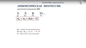 ЧТО ТАКОЕ ПРОГРЕССИЯ? | Арифметическая и геометрическая прогрессии