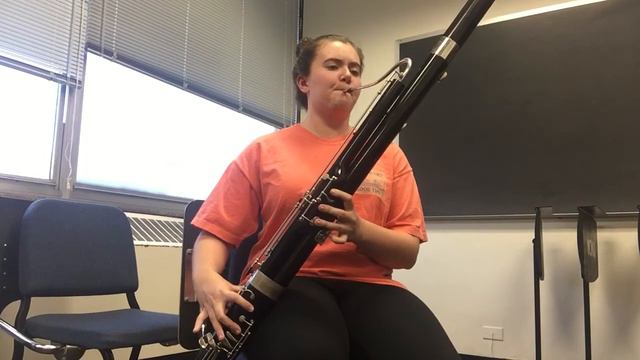 B Flat Major Scale: Bassoon смотреть онлайн