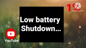 Certaphone W9 Low battery