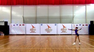 AEROBIC GYMNASTICS  AG1 IW  Васильева Ольга   Литва, Висагинас