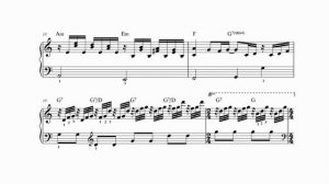 Ballade pour Adeline - Piano