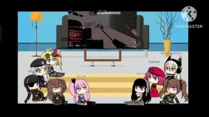 GIRLS FRONTLINE react to Tank fish decaying winter