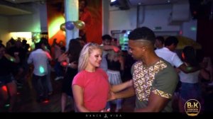Dominican Bachata & Sensual Bachata crash ;) Kiko & Christina and Junior & Carolina