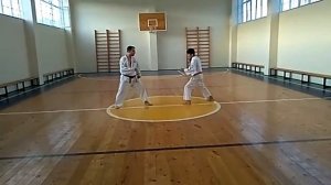 Каратэ. Аши барай. Подсечки.