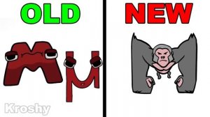 New Greek Alphabet Lore vs Old version (A-Ω…)