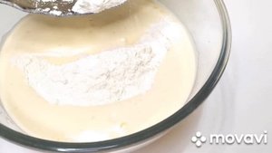 Пирог с абрикосами на сковороде