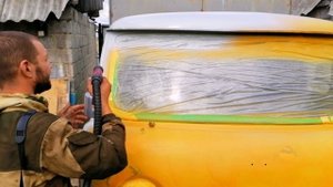Покраска УАЗ своими руками