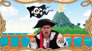 Silly Pirate Song | Brain Breaks | Jack Hartmann