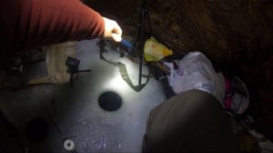 КЛЁВ как на ЧЁРНЫХ КАМНЯХ | Зимняя рыбалка с ночевкой в палатке на Яузском водохранилище 2021