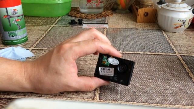 Замена объектива камера SJCAM 4000. Рыбий глаз на 72 градуса. смотреть онлайн