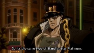 Джотаро против Дио, но Дио аниме тянка с течкой