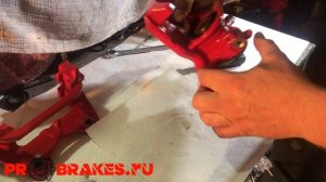 Ремонт задних суппортов с электрическим тормозом