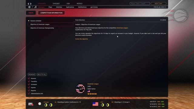 Pro Basketball Manager 2016 gameplay PC HD [1080p/60fps] смотреть онлайн