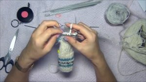 Классическая пятка (платочной вязкой) | Проще простого, проще не бывает. Самый легкий способ.