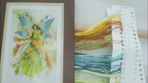 Обзор и старт #вышивкакрестом  Ланарте Lanarte "Эльфийская фея" PN-0175886