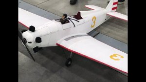 F1M, F4D, RC giant scale indoor Il-114, Ut-2. Авиамодельные соревнования в Питере Ил-114, Ут-2, Р500