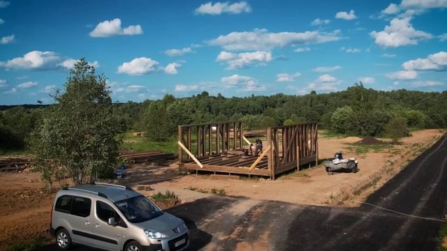 СТРОИМ ПЕРВЫЙ ДОМ! Строю бизнес. Часть 6. смотреть онлайн