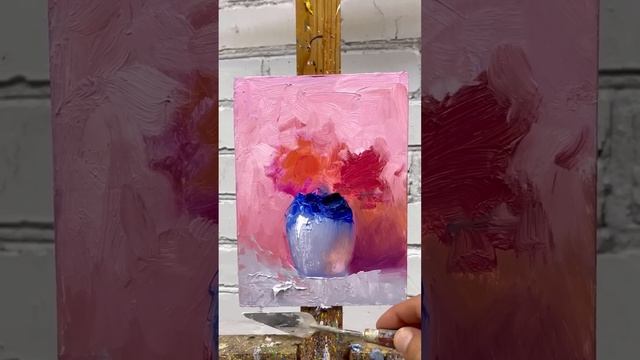 Мастер -класс по живописи. Розы маслом