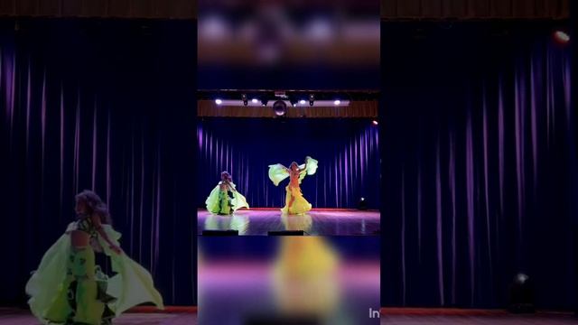 Дуэт мама дочка #bellydance #восточныетанцы #мамадочки #танцы #танец #петуния #цвн #мойсад