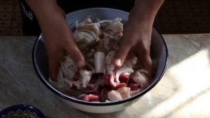 Очень вкусный шашлык из говядины! Простой рецепт! Нежное и сочное мясо!
