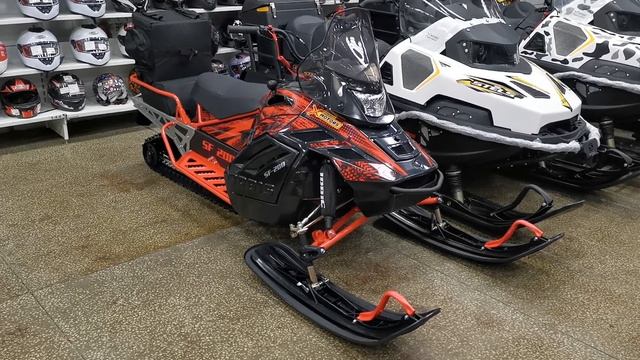 Снегоход IRBIS SF200L XE (X-MOTORS EDITION) - тюнинг комплектация с увеличением мощности! смотреть онлайн
