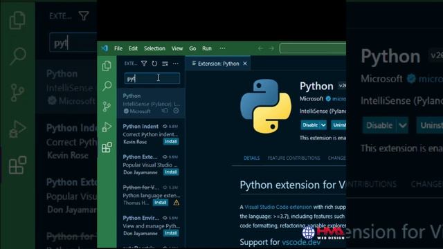 Best VsCode Extensions for Python 2024 | How to Run Python Code On Windows 10 смотреть онлайн