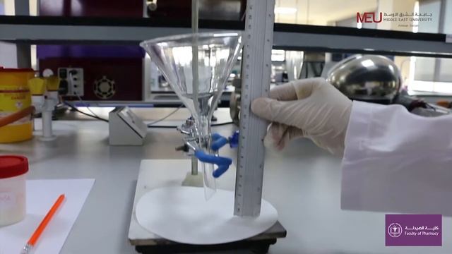 Industrial pharmacy Lab - Powder flowability measuring by angle of repose смотреть онлайн