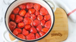 Клубничное конфи для торта