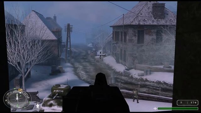 Прохождение Call of Duty: United Offensive - Часть 4: Noville (Без комментариев) смотреть онлайн