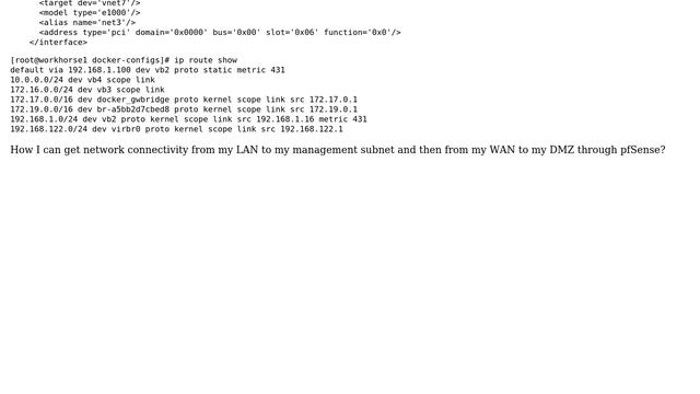 Centos7 Host, KVM pfSense domain, and Docker in a box смотреть онлайн