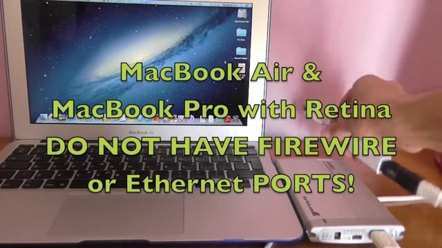 Thunderbolt to Firewire Adapter