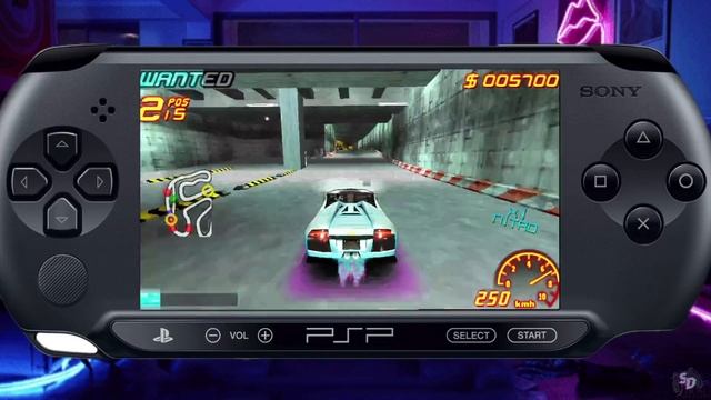 ASPHALT 2 - мобильная гонка на PSP смотреть онлайн