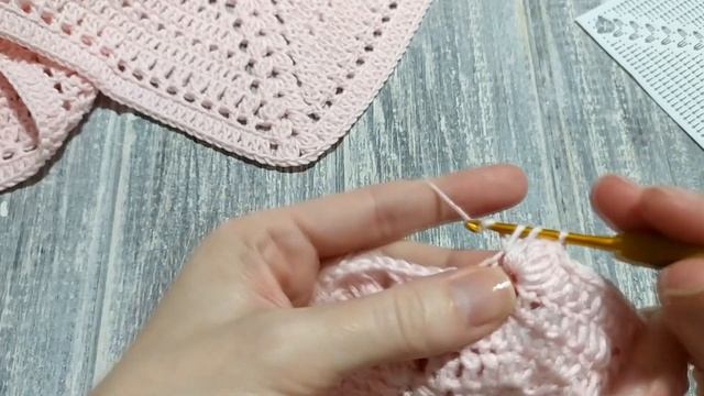 ПРОСТО ? плед для новорожденных, из квадратов, крючком ?1Часть смотреть онлайн