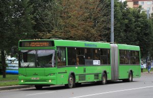 Автобус Могилёва МАЗ 105.465 АВ 8683-6 Маршрут 23 Больница - Обл.больница (Колледж - Якубовского)