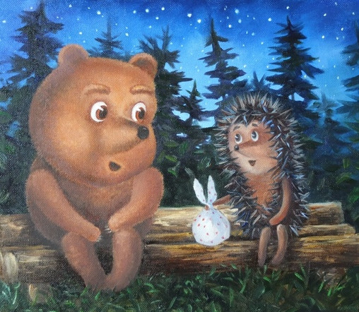 Сказка про ёжика и медвежонока. Рога смотреть онлайн