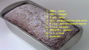 Кекс с изюмом