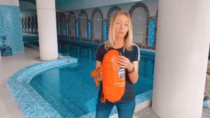 Буй для открытой воды (маленький) / сайт : swimtraining.online /