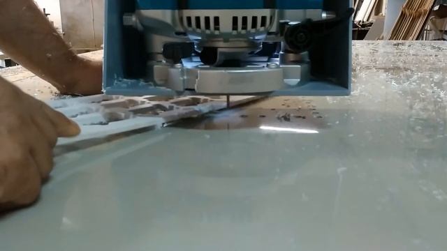 фрезеровка полипропилена на созданном нами самими фрезерном станке смотреть онлайн