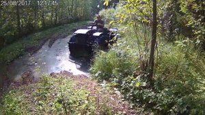 Первые ходовые испытания Вездехода Вепрь В - 1