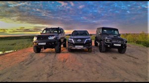 УАЗ PATRIOT vs TOYOTA FORTUNER
