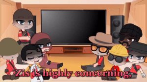 Team Fortress 2 reacts to Pyro as Michael Afton |FNAF X TF2| Reupload