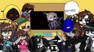 Creepypasta React to Afton Family || 1/5 || ENG || !Read Desc!