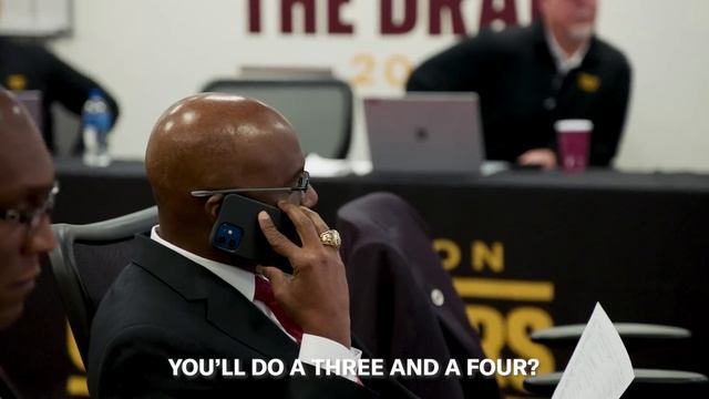 "We gotta take Dotson" | An exclusive look inside Washington's NFL Draft room | Commanders Log смотреть онлайн