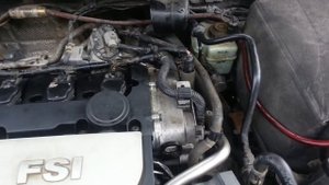 Passat b6 2.0 fsi после замены цепи