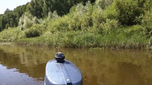 Прогулка по Оке на моторной лодке.