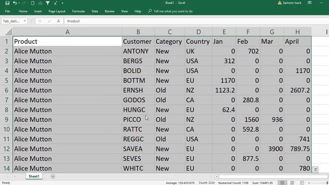 EXCEL: Pivot Table - Getting TEXT FILES Source data to create Pivot table in excel