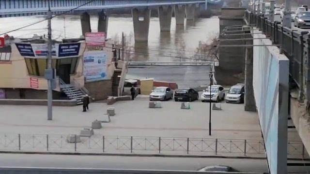 Новосиб. Еду в баню на дачу. Речной вокзал. смотреть онлайн