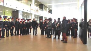 Флешмоб в Ростовском аэропорту "Платов" 28.12.2018