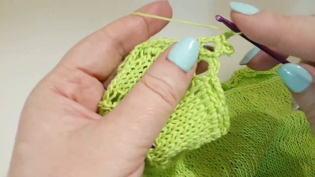 Кайма листики. Вариант - 2#каймакрючком смотреть онлайн