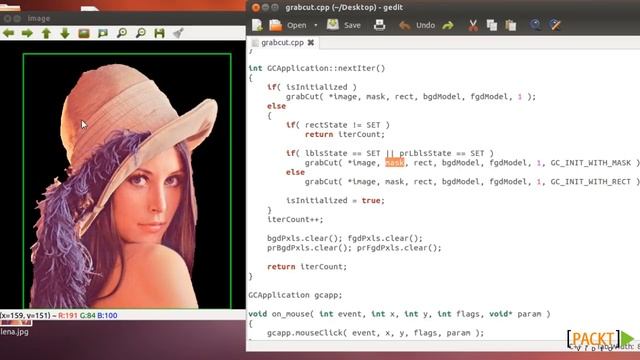 OpenCV Tutorial: Segmenting an image using the grabcut Algorithm | packtpub.com